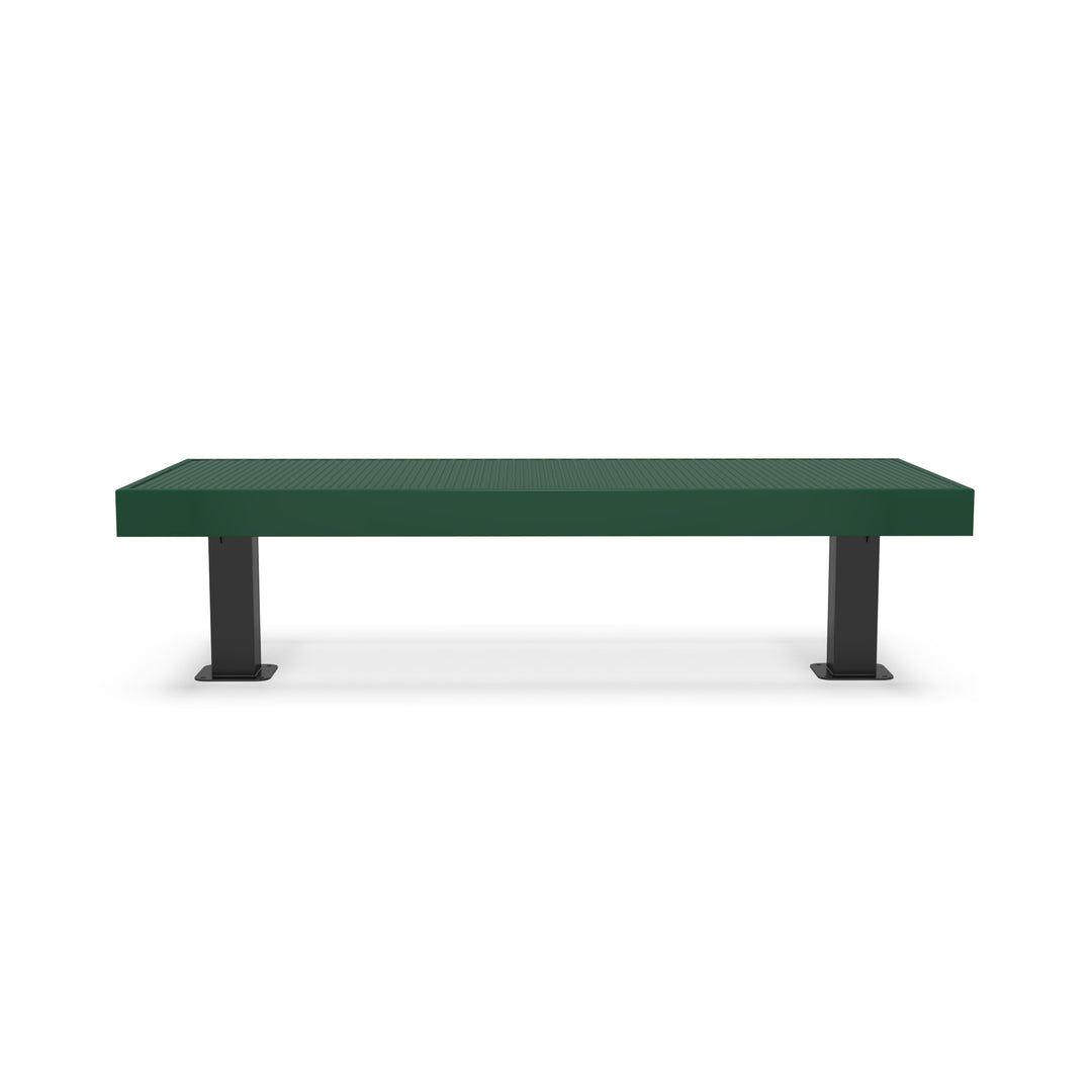 Mounted Designer Diamond Double Width Bench