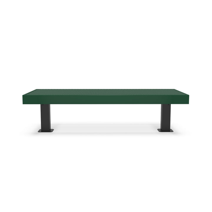Mounted Designer Diamond Double Width Bench