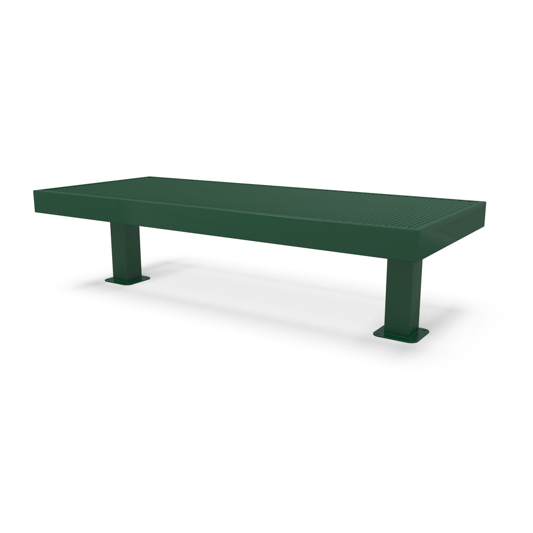 Mounted Designer Diamond Double Width Bench