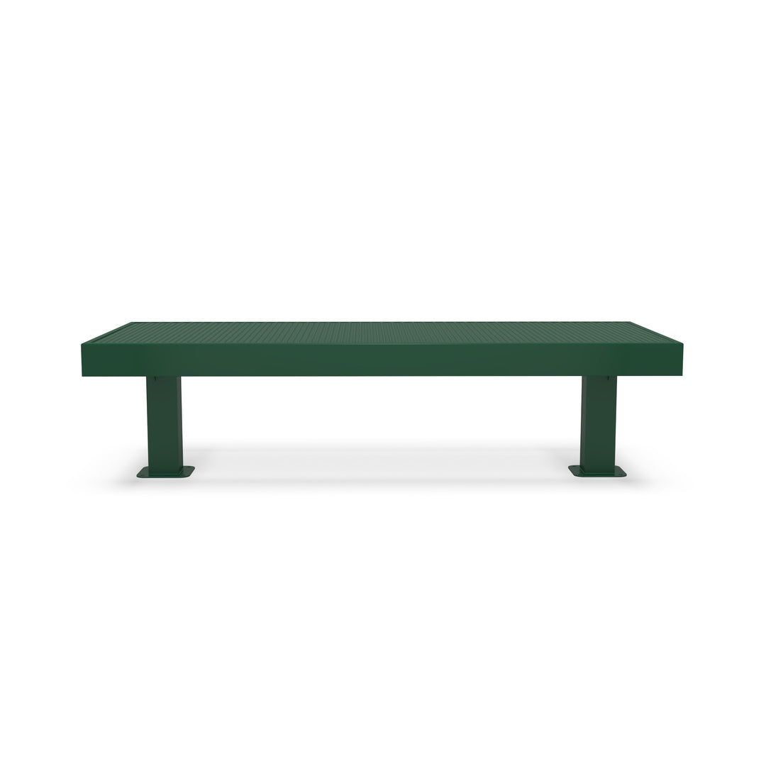 Mounted Designer Diamond Double Width Bench