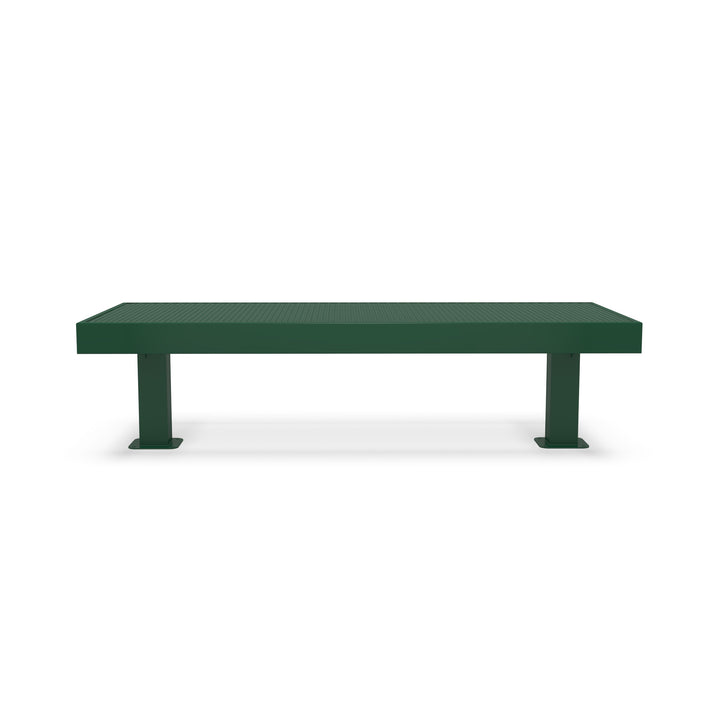 Mounted Designer Diamond Double Width Bench