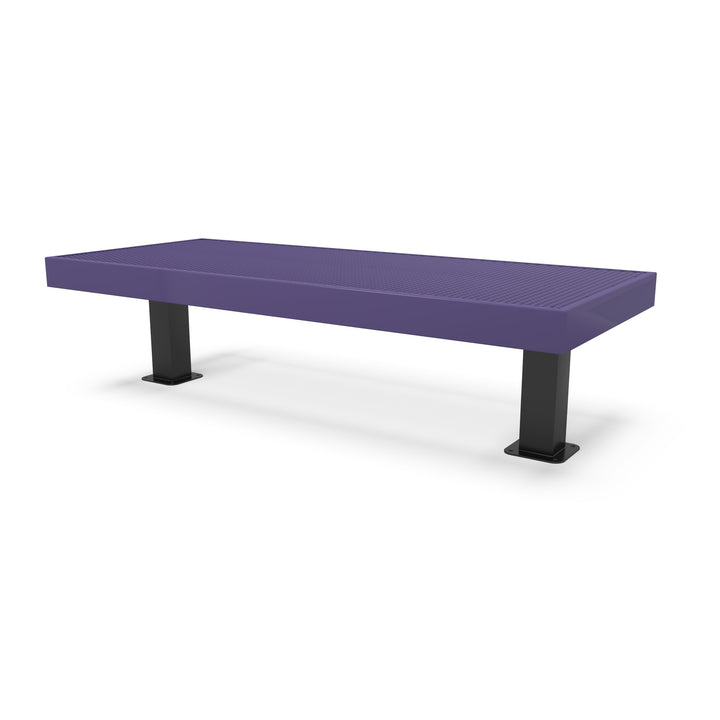 Mounted Designer Diamond Double Width Bench