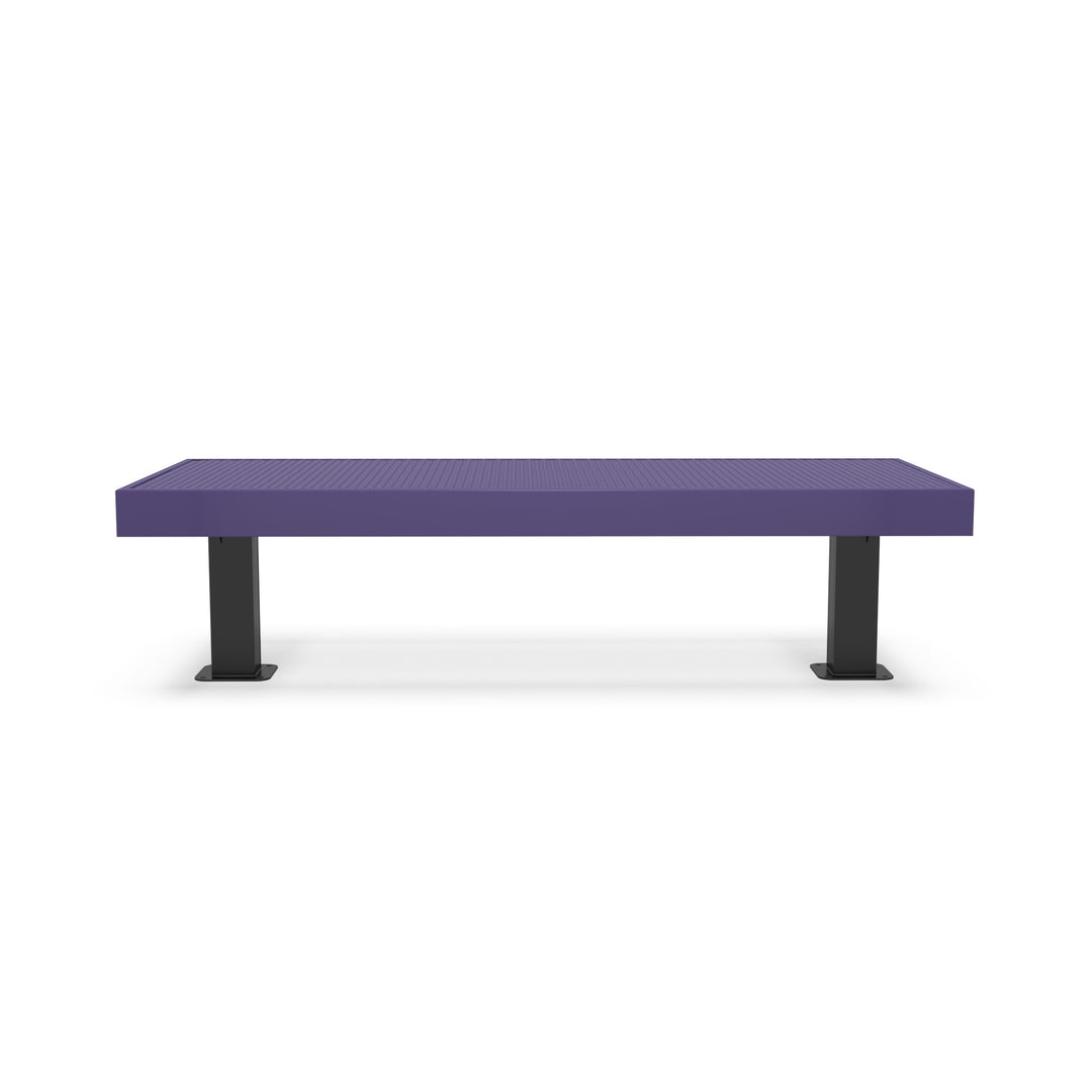 Mounted Designer Diamond Double Width Bench
