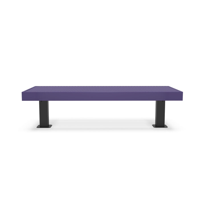 Mounted Designer Diamond Double Width Bench