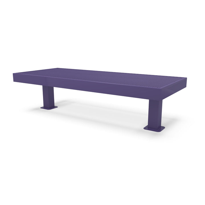Mounted Designer Diamond Double Width Bench