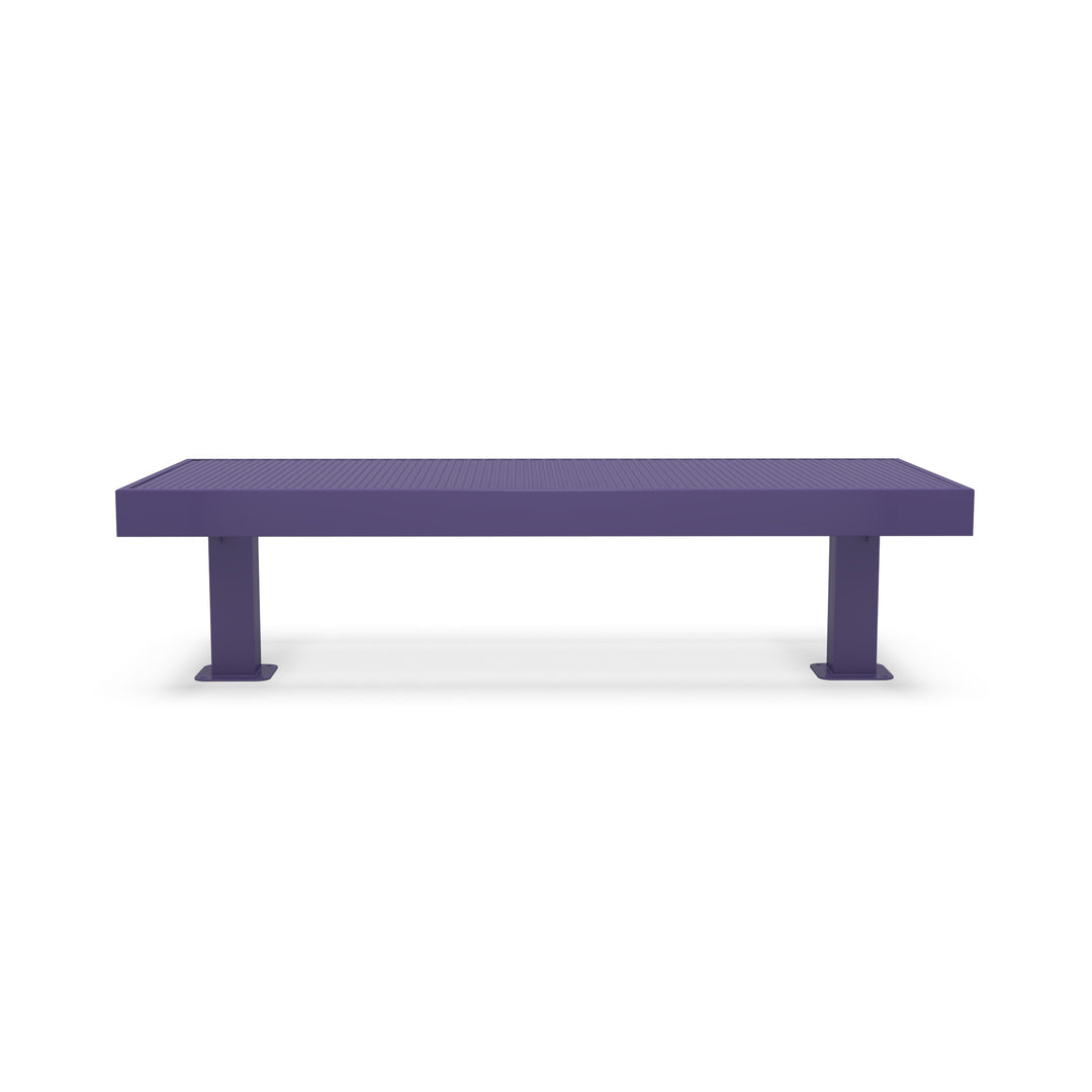 Mounted Designer Diamond Double Width Bench