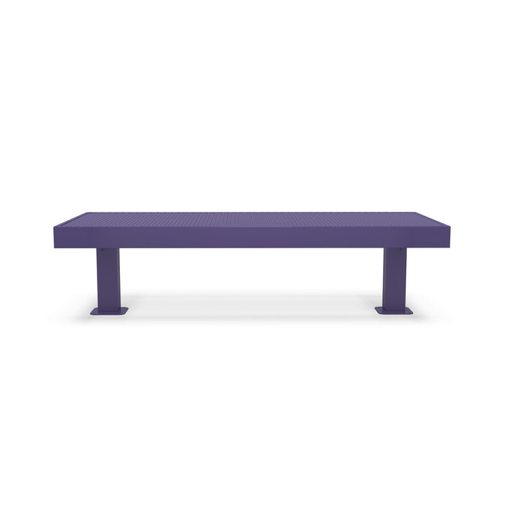Mounted Designer Diamond Double Width Bench