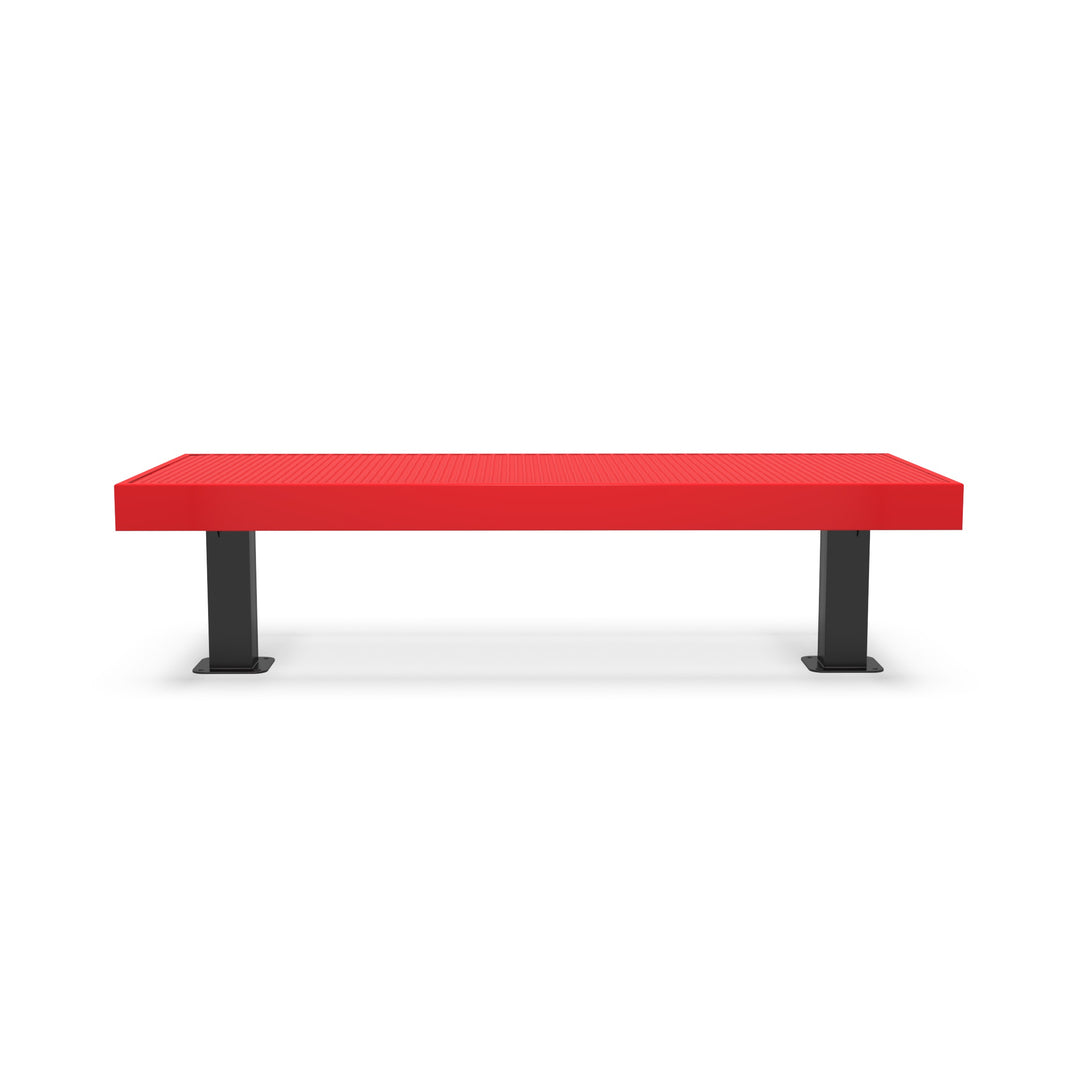 Mounted Designer Diamond Double Width Bench