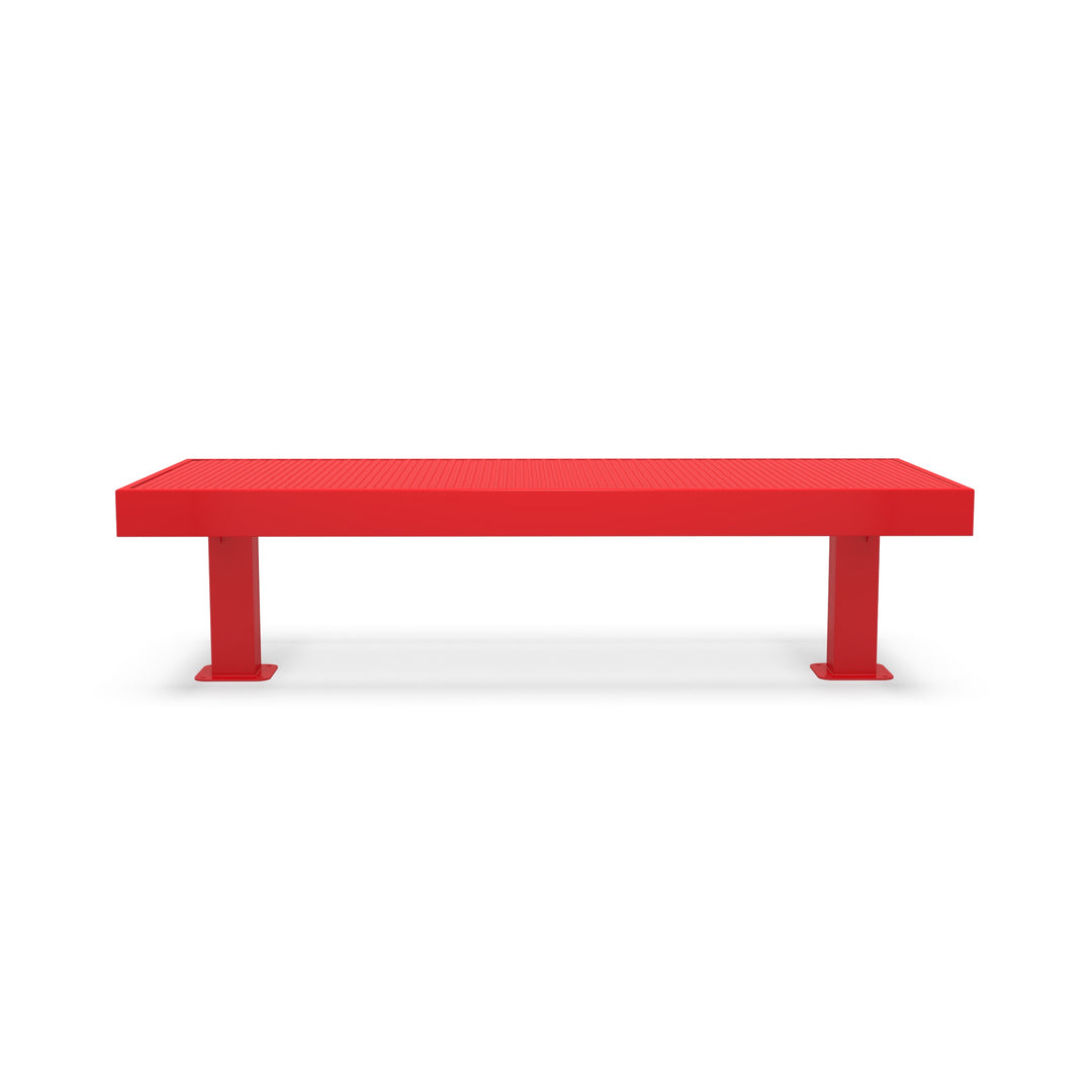 Mounted Designer Diamond Double Width Bench