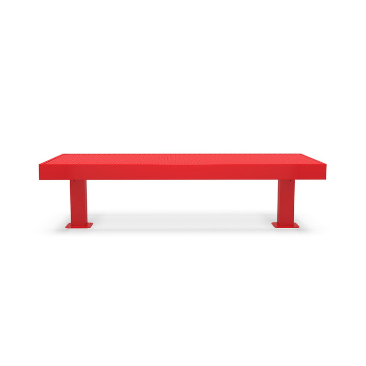 Mounted Designer Diamond Double Width Bench