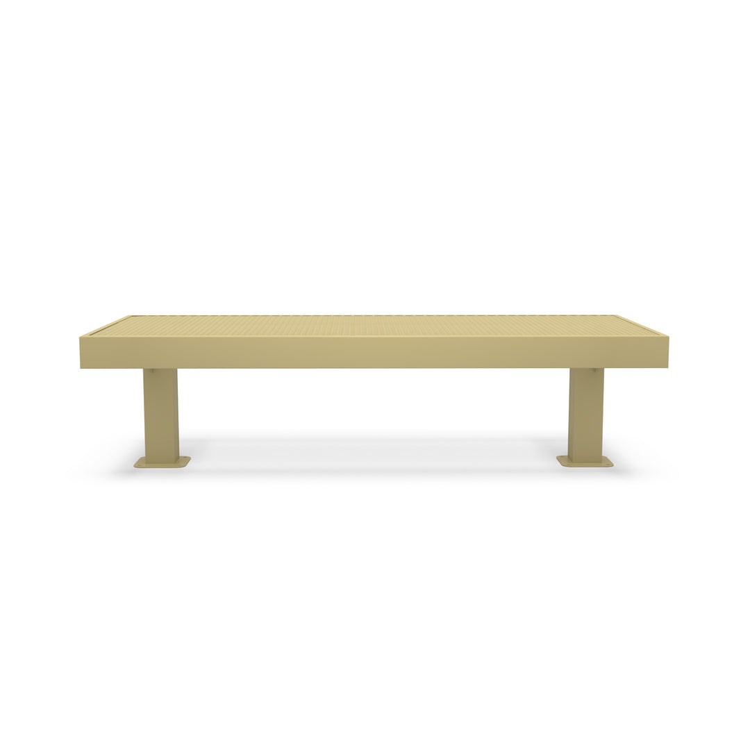 Mounted Designer Diamond Double Width Bench