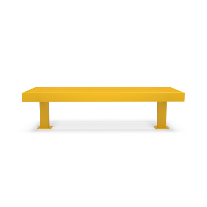 Mounted Designer Diamond Double Width Bench