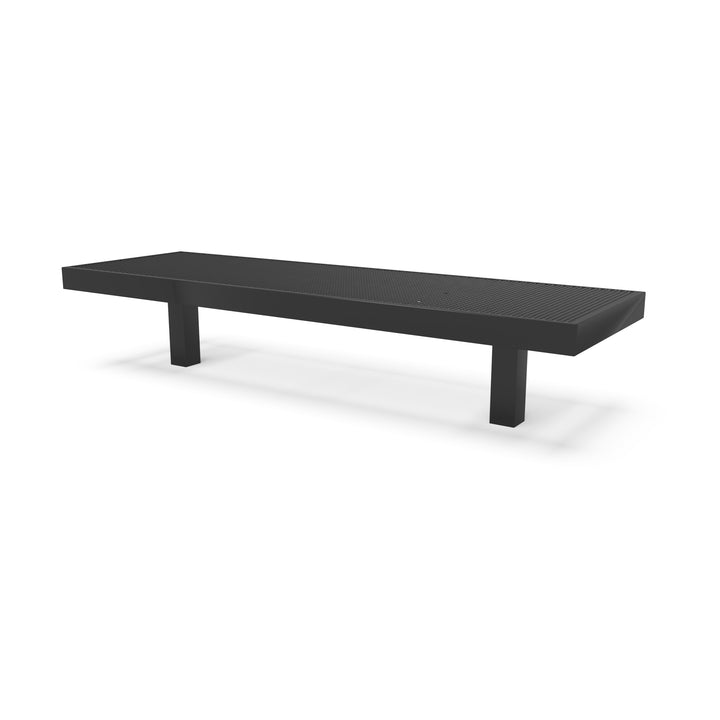 Inground Designer Diamond Double Width Bench