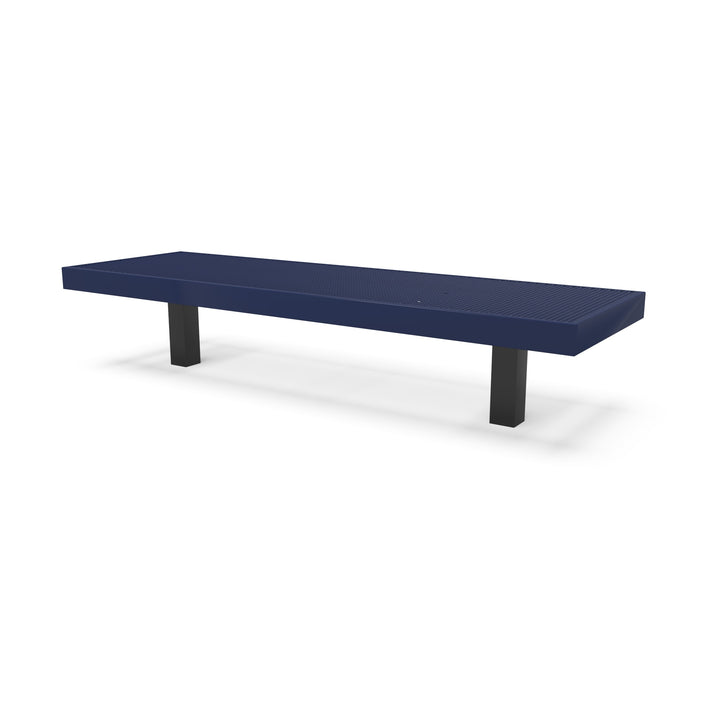 Inground Designer Diamond Double Width Bench