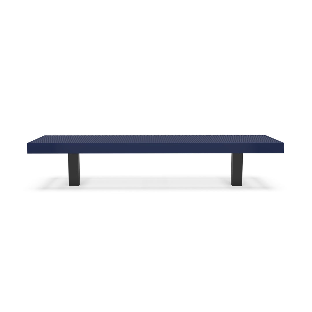 Inground Designer Diamond Double Width Bench
