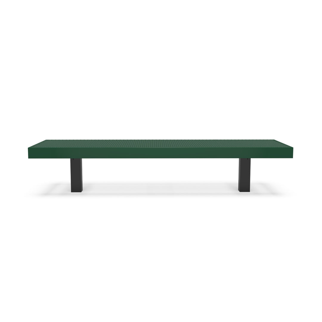 Inground Designer Diamond Double Width Bench