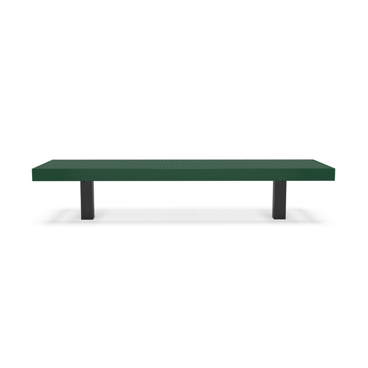 Inground Designer Diamond Double Width Bench