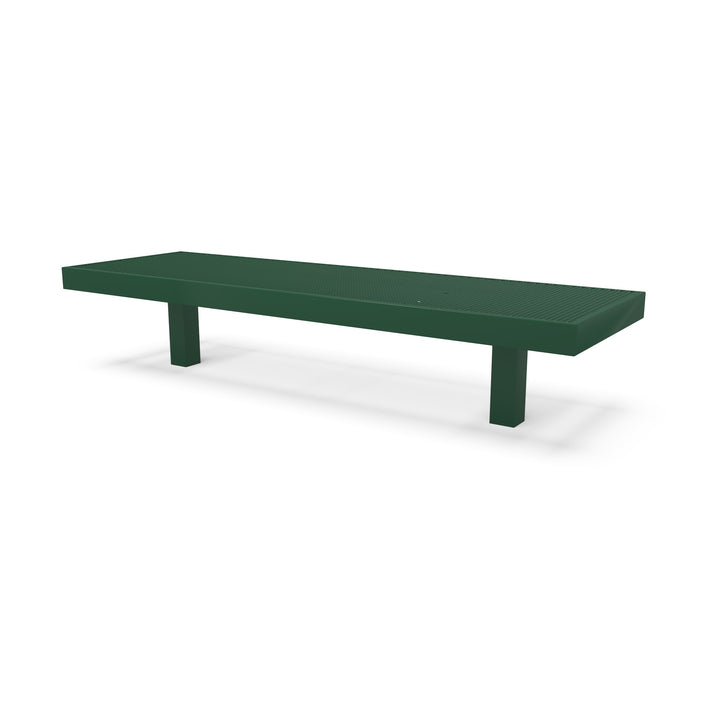Inground Designer Diamond Double Width Bench