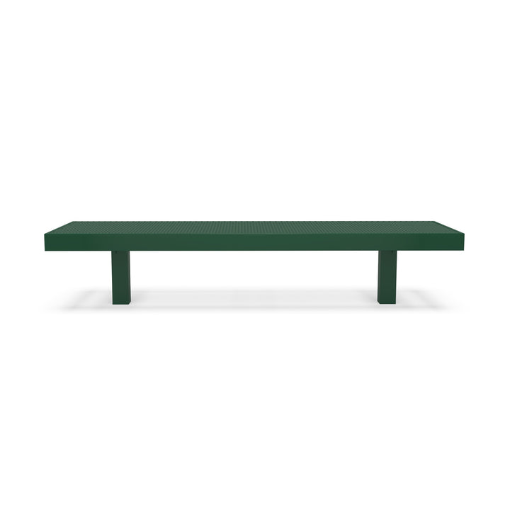 Inground Designer Diamond Double Width Bench
