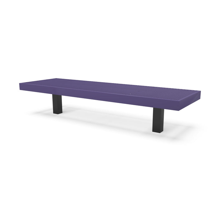 Inground Designer Diamond Double Width Bench