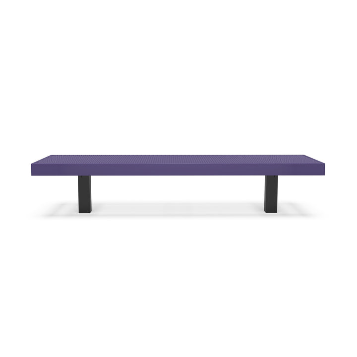 Inground Designer Diamond Double Width Bench