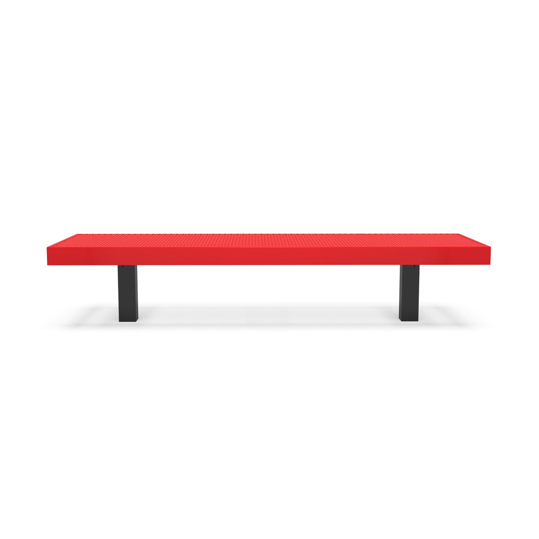 Inground Designer Diamond Double Width Bench