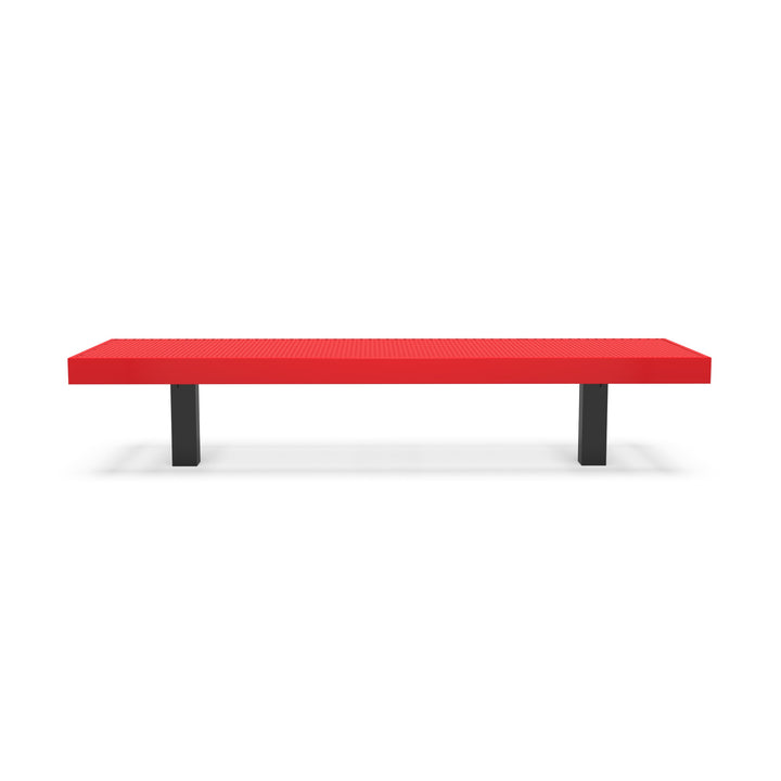 Inground Designer Diamond Double Width Bench
