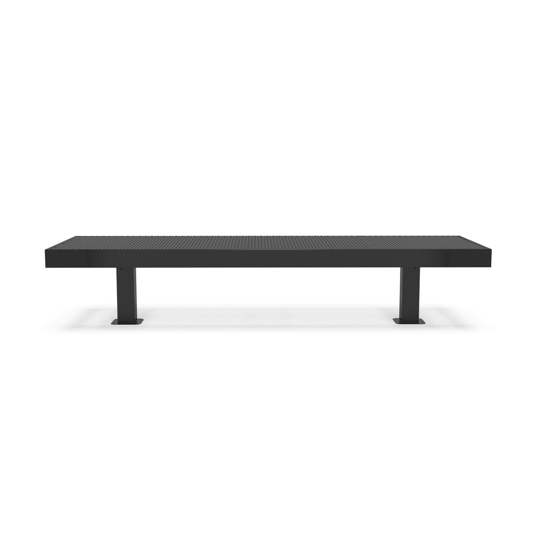 Mounted Designer Diamond Double Width Bench