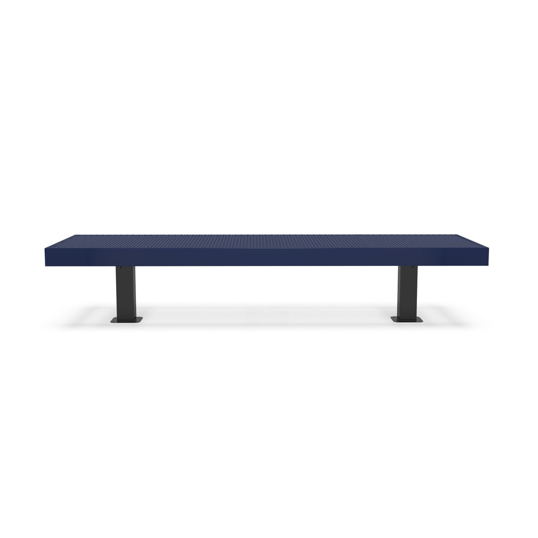 Mounted Designer Diamond Double Width Bench