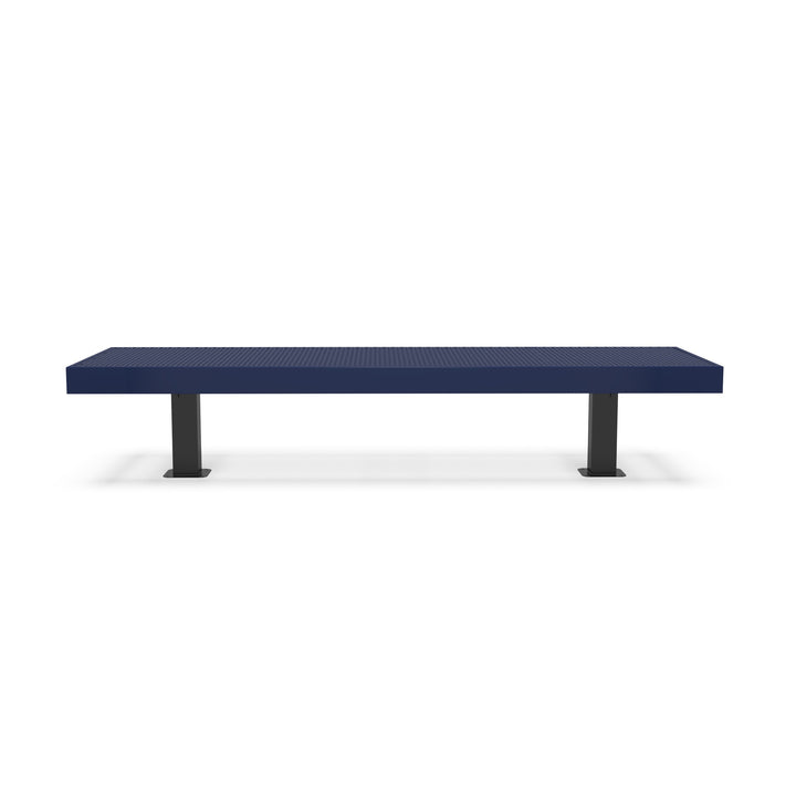 Mounted Designer Diamond Double Width Bench