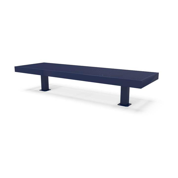 Mounted Designer Diamond Double Width Bench