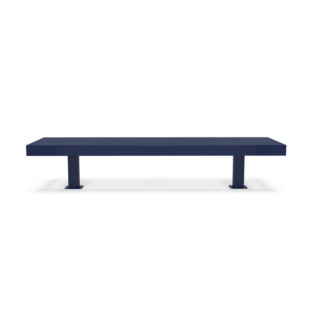 Mounted Designer Diamond Double Width Bench