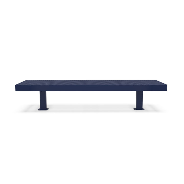 Mounted Designer Diamond Double Width Bench