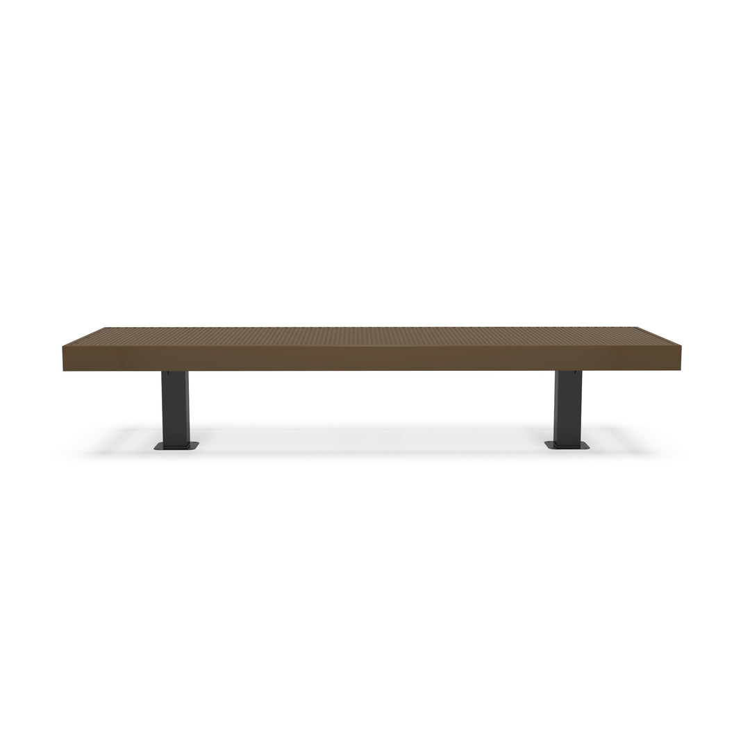 Mounted Designer Diamond Double Width Bench