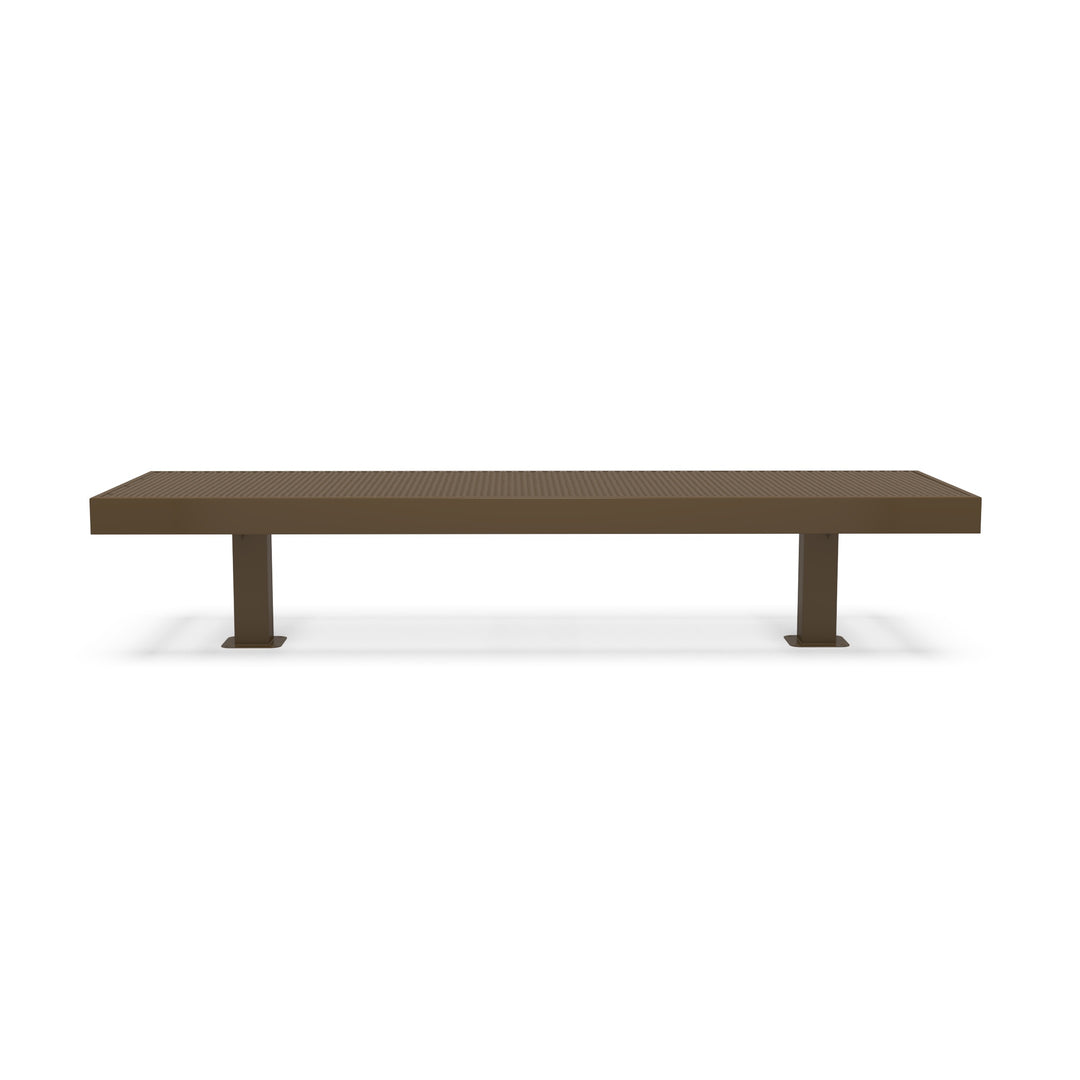 Mounted Designer Diamond Double Width Bench