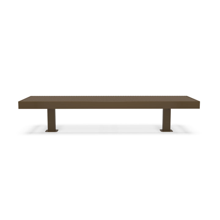 Mounted Designer Diamond Double Width Bench