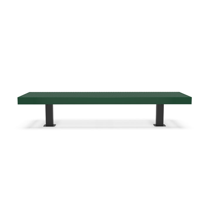 Mounted Designer Diamond Double Width Bench