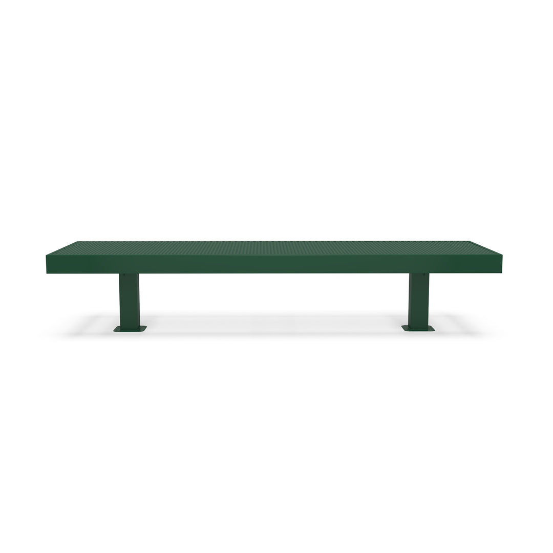 Mounted Designer Diamond Double Width Bench
