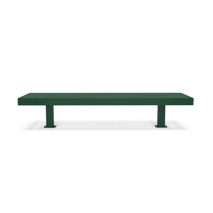 Mounted Designer Diamond Double Width Bench