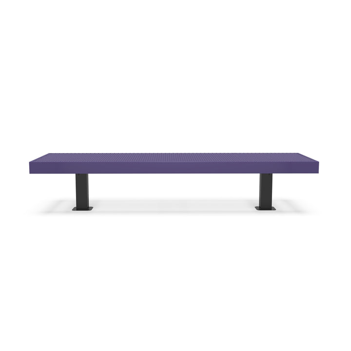 Mounted Designer Diamond Double Width Bench
