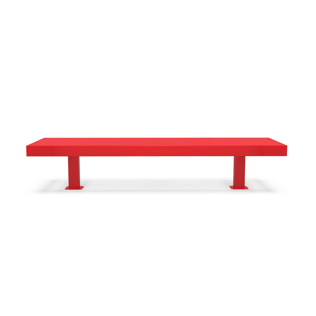 Mounted Designer Diamond Double Width Bench