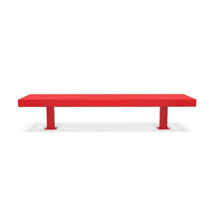 Mounted Designer Diamond Double Width Bench