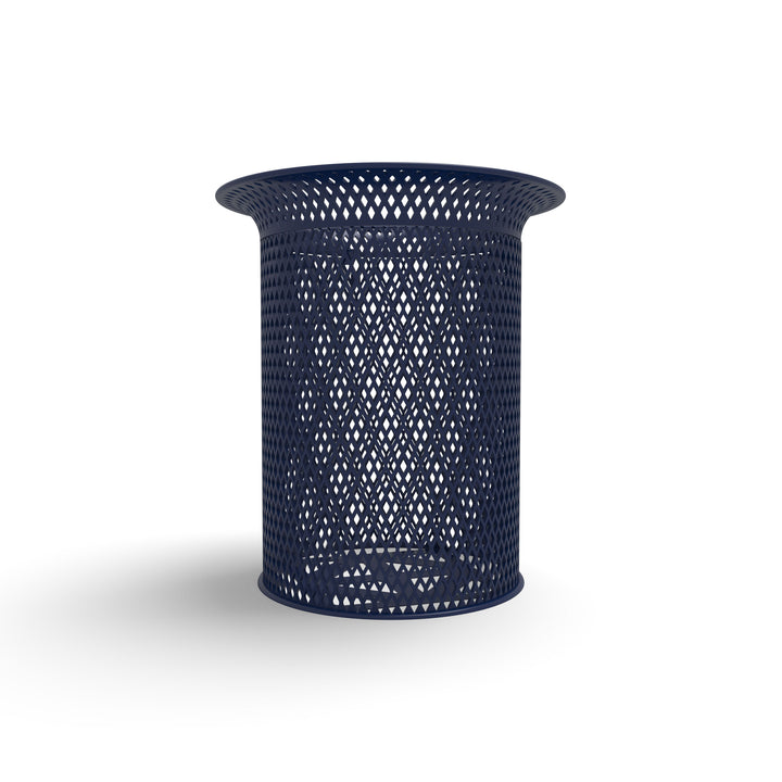 Signature Diamond Flare Top Trash Receptacle
