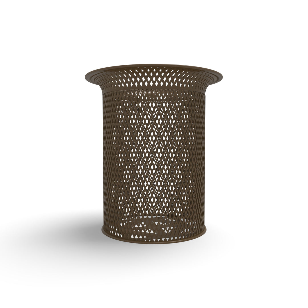 Signature Diamond Flare Top Trash Receptacle