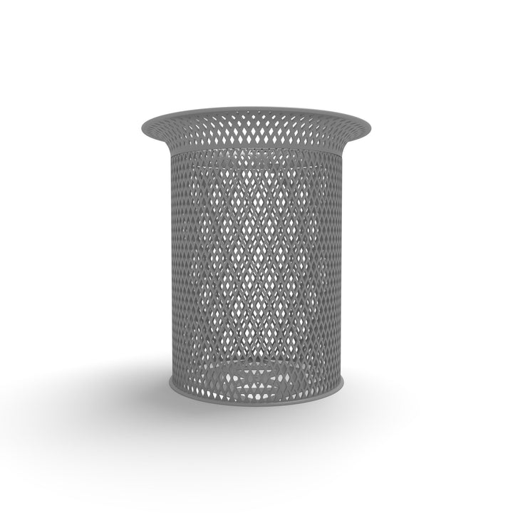 Signature Diamond Flare Top Trash Receptacle