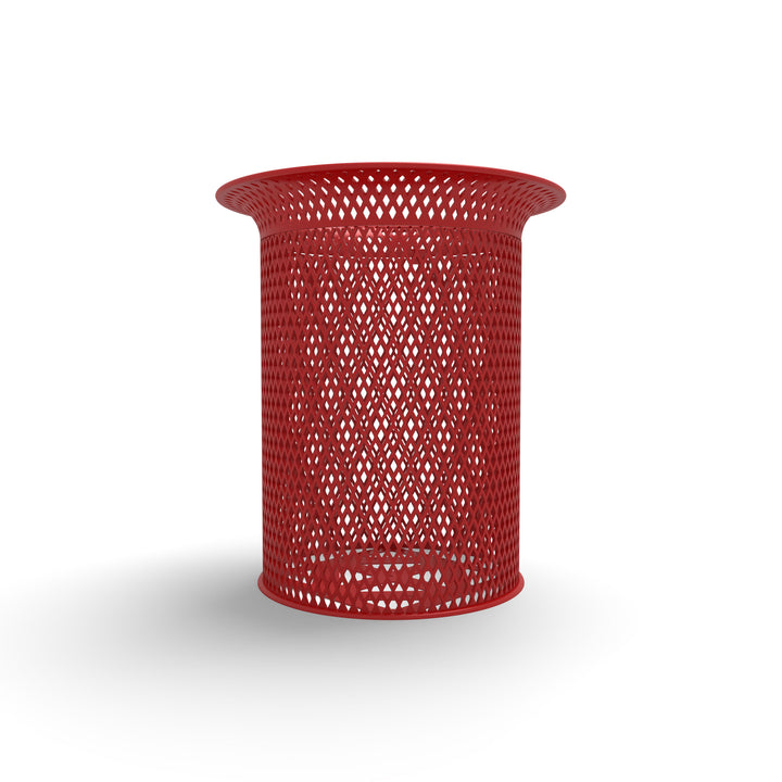 Signature Diamond Flare Top Trash Receptacle