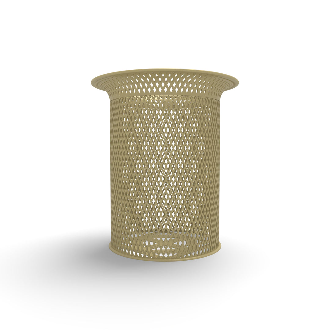 Signature Diamond Flare Top Trash Receptacle