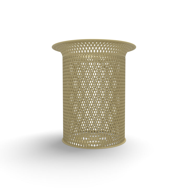 Signature Diamond Flare Top Trash Receptacle