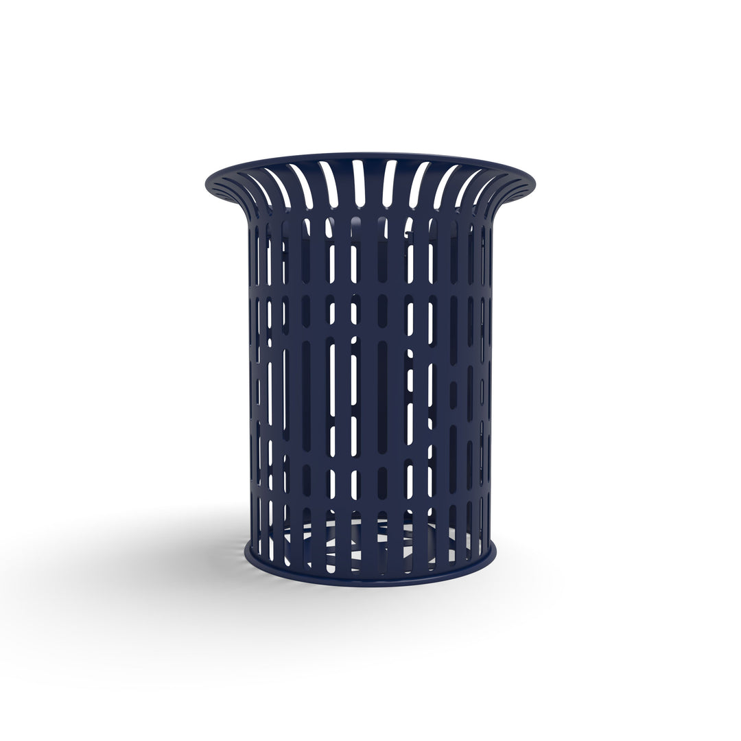Signature Ribbed Flare Top Trash Receptacle