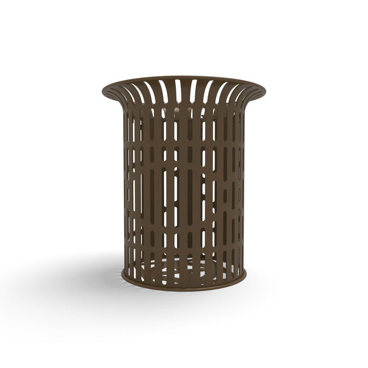 Signature Ribbed Flare Top Trash Receptacle